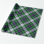 Clan MacKenzie Dress Tartan Wrapping Paper Cadeaupapier (Uitgerold)
