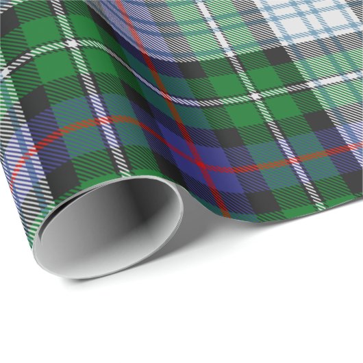 Clan MacKenzie Dress Tartan Wrapping Paper Cadeaupapier (Rol Hoek)