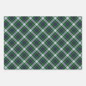 Clan MacKenzie Dress Tartan Wrapping Paper Sheets (Voorkant 3)