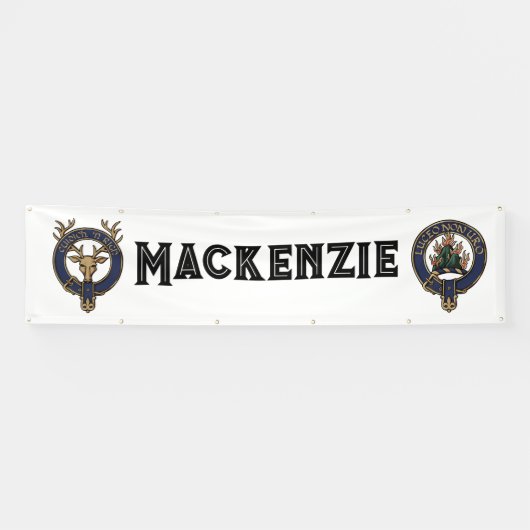Clan Mackenzie Highland Games Tent Banner (Horizontaal)