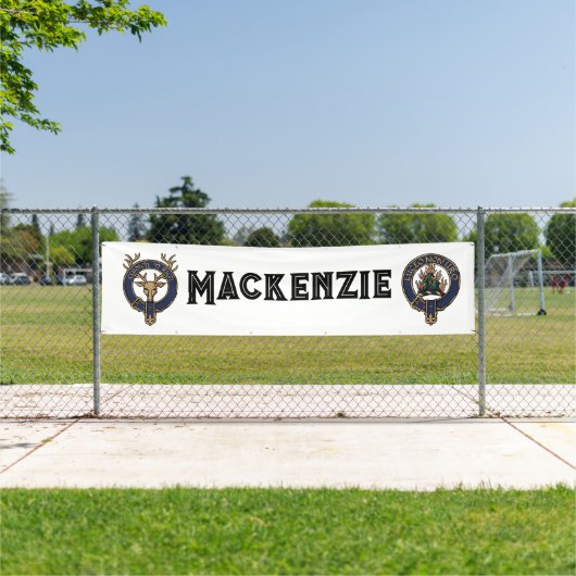 Clan Mackenzie Highland Games Tent Banner (Insitu)