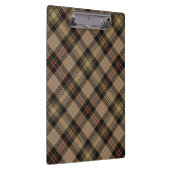 Clan MacKenzie Hunting Brown Tartan Clipboard Klembord (Rechts)