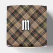 Clan MacKenzie Hunting Brown Tartan Favor Box Bedankdoosjes (Bovenkant)