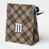 Clan MacKenzie Hunting Brown Tartan Favor Box Bedankdoosjes (Achterkant)