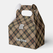 Clan MacKenzie Hunting Brown Tartan Favor Box Bedankdoosjes (Voorkant Zijde)