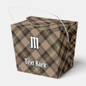 Clan MacKenzie Hunting Brown Tartan Favor Box Bedankdoosjes (Achterkant)
