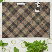 Clan MacKenzie Hunting Brown Tartan Kitchen Towel Theedoek (Gevouwen)
