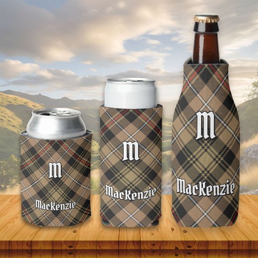 Clan MacKenzie Hunting Brown Tartan Koelbox Blikjeskoeler