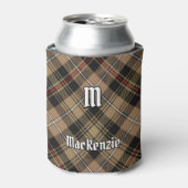 Clan MacKenzie Hunting Brown Tartan Koelbox Blikjeskoeler (Blikje Voorkant)