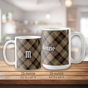 Clan MacKenzie Hunting Brown Tartan Koffiemok