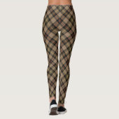 Clan MacKenzie Hunting Brown Tartan Leggings (Achterkant)