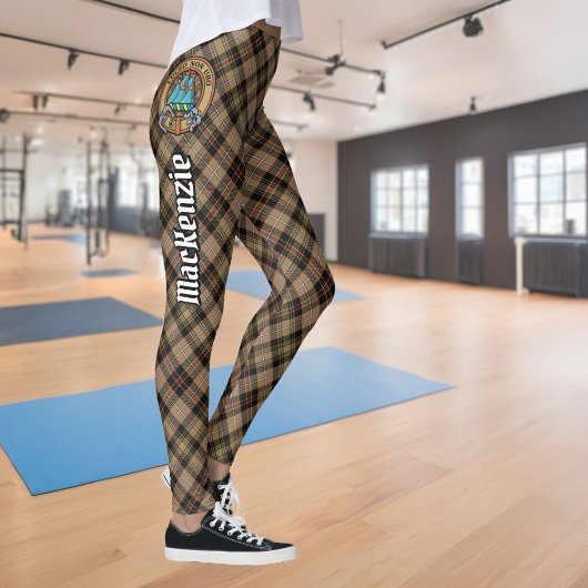 Clan MacKenzie Hunting Brown Tartan Leggings