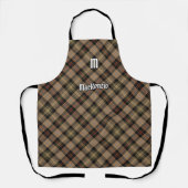 Clan MacKenzie Hunting Brown Tartan Schort (Voorkant)