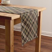 Clan MacKenzie Hunting Brown Tartan Table Runner Lange Tafelloper (Voorbeeld)