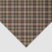 Clan MacKenzie Hunting Brown Tartan Tissue Paper Tissuepapier (Detail)