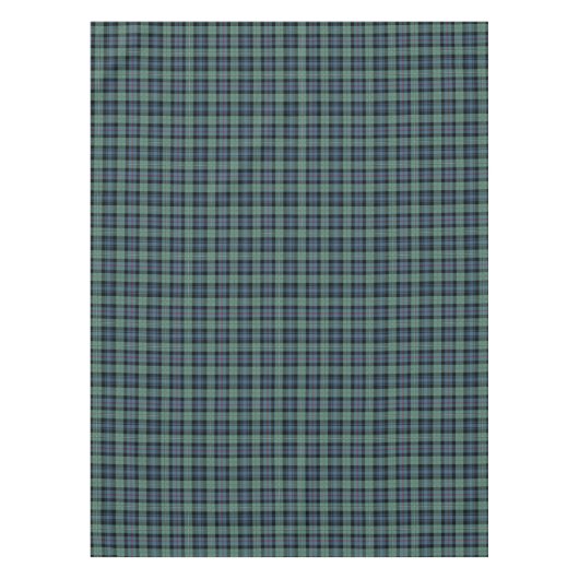 Clan Mackenzie Lichtgroen Oud Schots Tartan Tafelkleed (Voorkant)