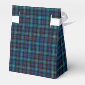 Clan Mackenzie Modern Tartan Bedankdoosjes (Achterkant)