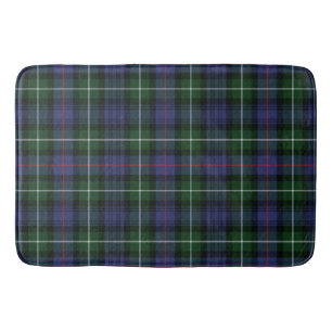 Clan MacKenzie Plaid Groen Paarse Check Tartan Badmat