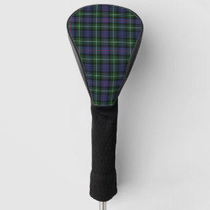 Clan MacKenzie Plaid Groen Paarse Check Tartan Golfheadcover