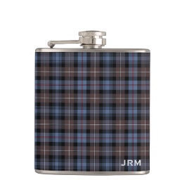 Clan Mackenzie Reproduction Tartan Monogram Heupfles