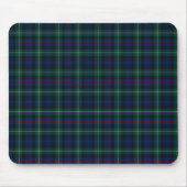 Clan Mackenzie Royal Blue en Forest Green Tartan Muismat (Voorkant)