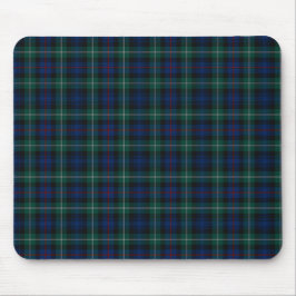 Clan Mackenzie Royal Blue en Forest Green Tartan Muismat