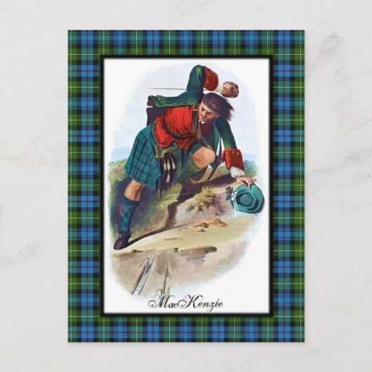 Clan MacKenzie Scottish Dreams Briefkaart (Voorkant)