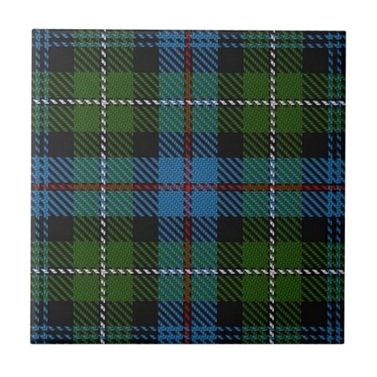 Clan MacKenzie Scottish Expressions Tartan Tegeltje (Voorkant)