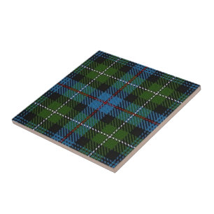 Clan MacKenzie Scottish Expressions Tartan Tegeltje