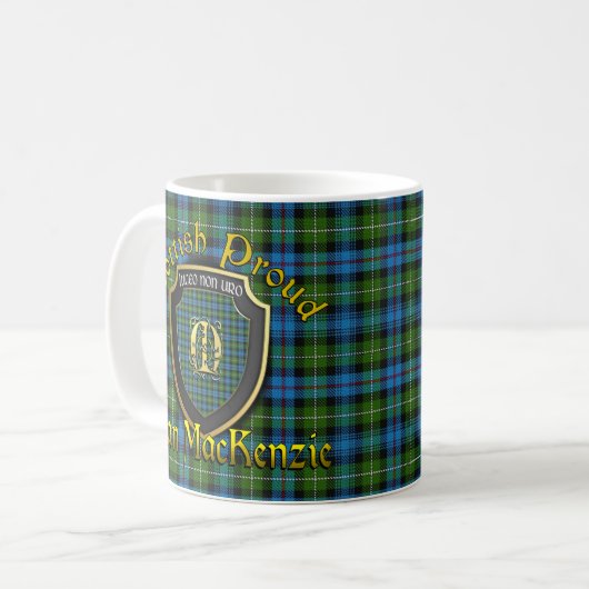 Clan MacKenzie Scottish Proud Cups Mokken (Voorkant links)