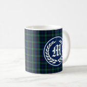 Clan MacKenzie Standaard Tartan Monogram Koffiemok (Voorkant rechts)