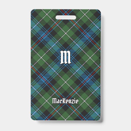 Clan MacKenzie Tartan Badge (Voorkant)