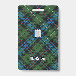 Clan MacKenzie Tartan Badge