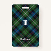 Clan MacKenzie Tartan Badge (Voorkant)