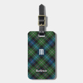 Clan MacKenzie Tartan Bagagelabel (Voorkant verticaal)