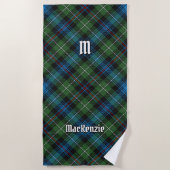Clan MacKenzie Tartan Beach Towel Strandlaken (Voorkant)