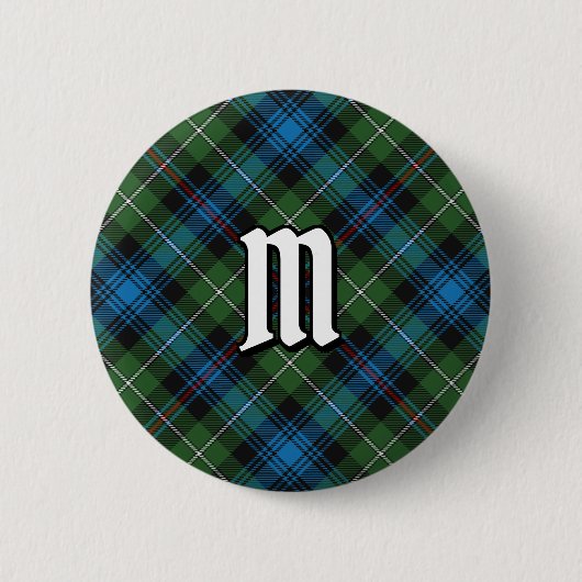 Clan MacKenzie Tartan Button (Voorkant)