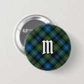 Clan MacKenzie Tartan Button (Voorkant /achterkant)