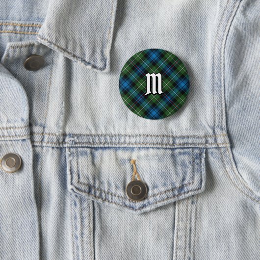 Clan MacKenzie Tartan Button (In situ)