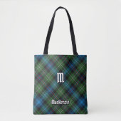Clan MacKenzie Tartan Canvas tas (Voorkant)