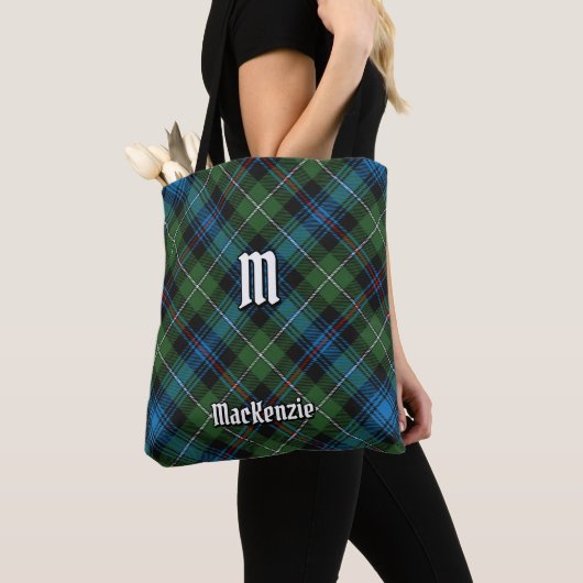 Clan MacKenzie Tartan Canvas tas (Dichtbij)