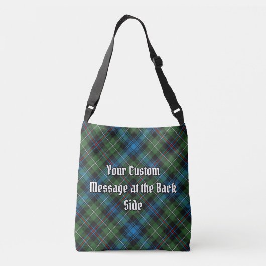 Clan MacKenzie Tartan Crossbody Tas (Achterkant)
