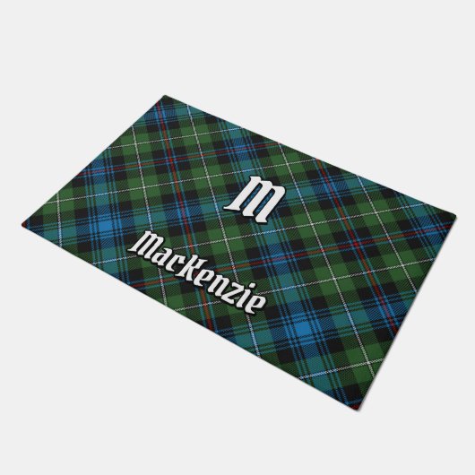 Clan MacKenzie Tartan Doormat Deurmat (Schuin)