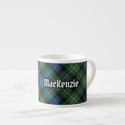 Clan MacKenzie Tartan Espresso Cup Espresso Kop (Voorkant rechts)