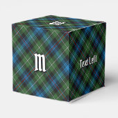 Clan MacKenzie Tartan Favor Box Bedankdoosjes (Achterkant)