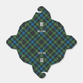 Clan MacKenzie Tartan Favor Box Bedankdoosjes (Uitgevouwen)
