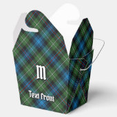 Clan MacKenzie Tartan Favor Box Bedankdoosjes (Geopend)