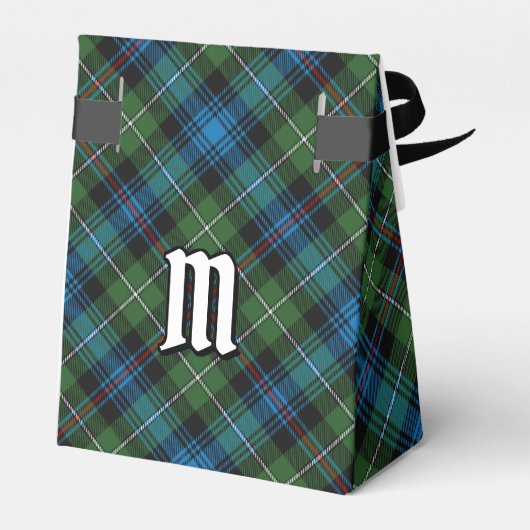 Clan MacKenzie Tartan Favor Box Bedankdoosjes (Achterkant)
