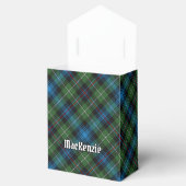 Clan MacKenzie Tartan Favor Box Bedankdoosjes (Geopend)