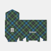 Clan MacKenzie Tartan Favor Box Bedankdoosjes (Uitgevouwen)